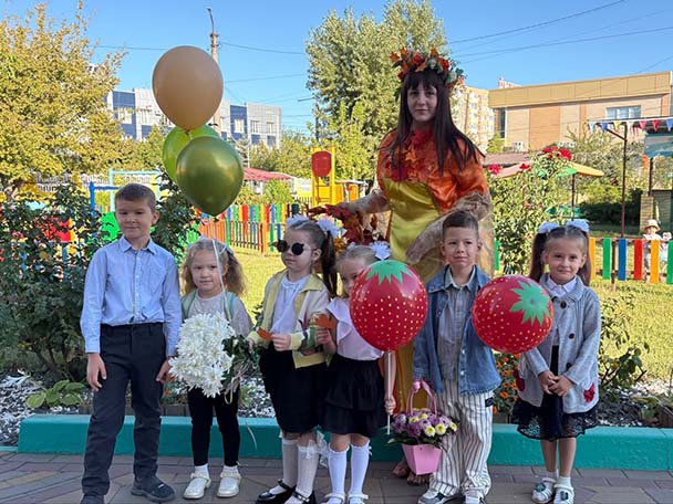 Архивный снимок из жизни детского сада